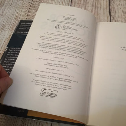 Table for Two by Amor Towles (2024) Signed Edition