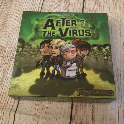 After the Virus Boardgame w/The Long Cold incl. in 1 box (2017 FryxGames)