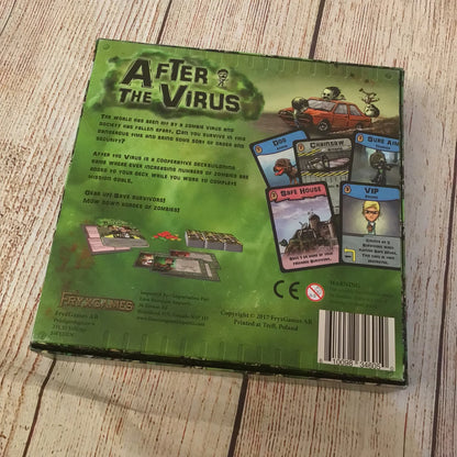 After the Virus Boardgame w/The Long Cold incl. in 1 box (2017 FryxGames)