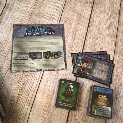 After the Virus Boardgame w/The Long Cold incl. in 1 box (2017 FryxGames)