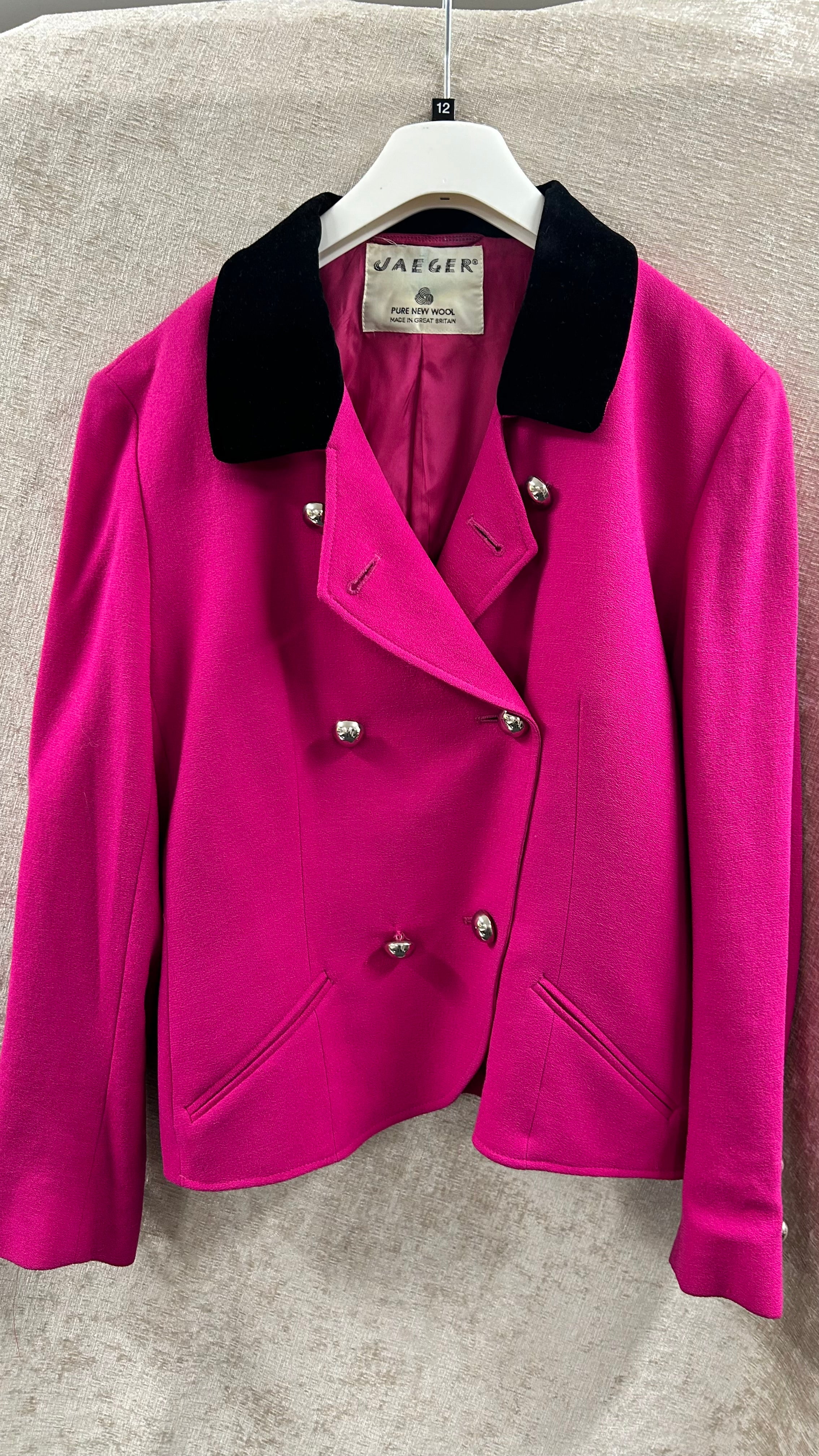 Jaegar Pink Jacket size 12 – Shop for Shelter