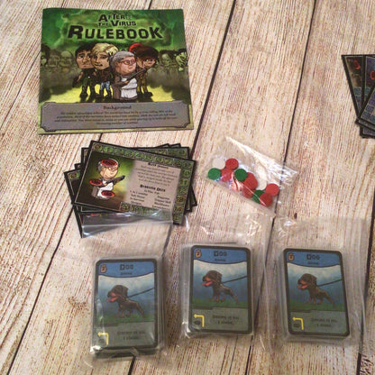 After the Virus Boardgame w/The Long Cold incl. in 1 box (2017 FryxGames)