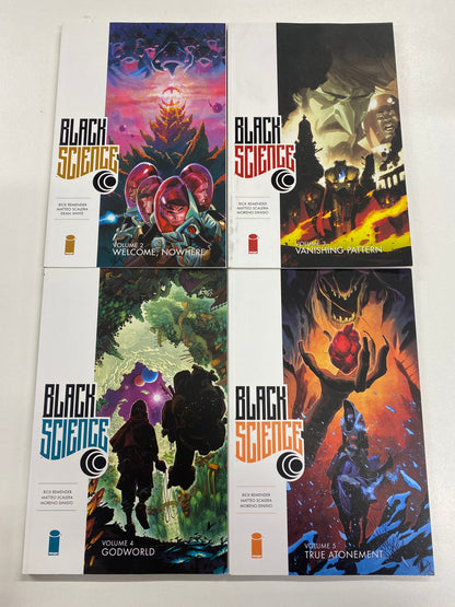 Black Science; Volumes 2-5; 2015/2016