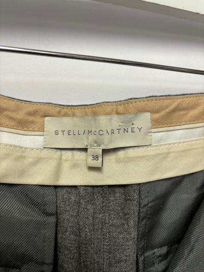 Stella McCartney Grey Wool Tailored Trousers 10