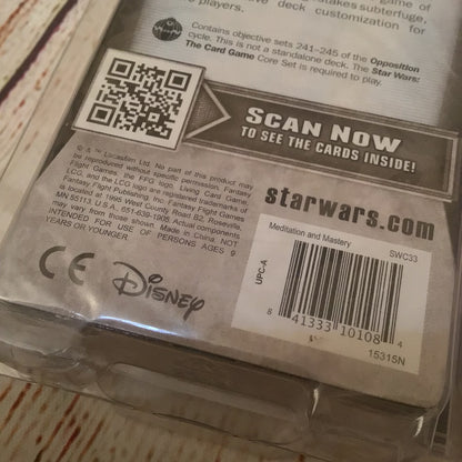 Star Wars Card Game: Meditation & Mastery Force Pack, 841333101084