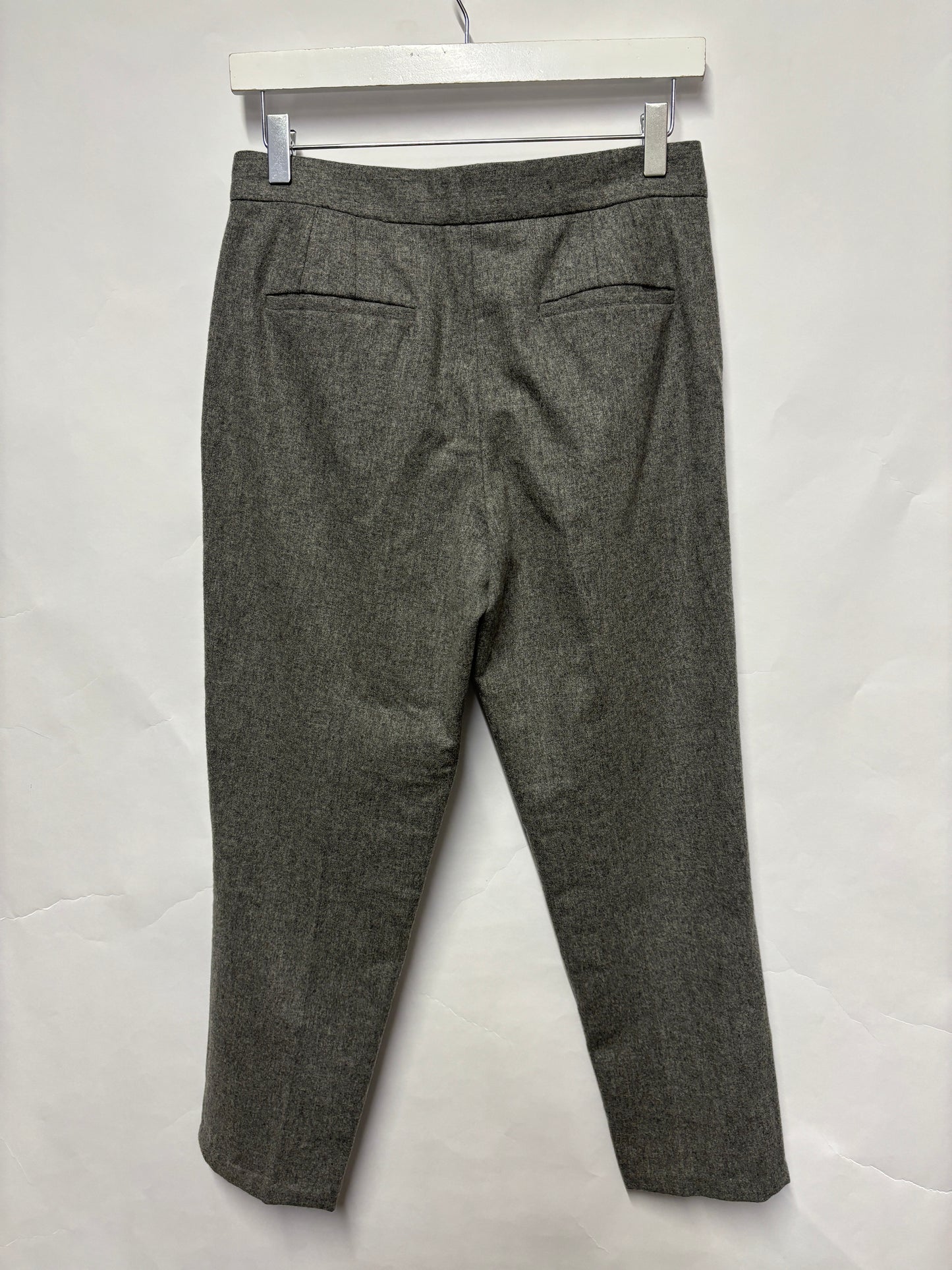 Stella McCartney Grey Wool Tailored Trousers 10