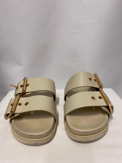 AllSaints Sian Sandal Chalk White 6/38 - with Box