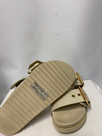 AllSaints Sian Sandal Chalk White 6/38 - with Box