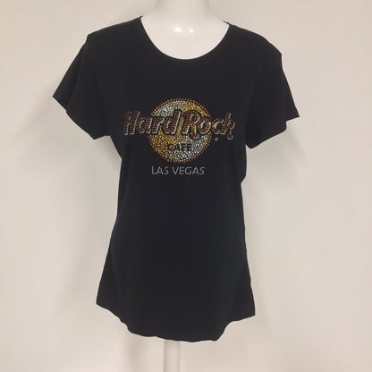 Hard Rock Cafe Las Vegas Black T Shirt Size L