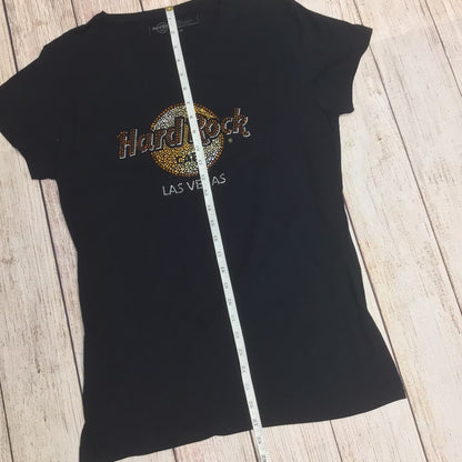 Hard Rock Cafe Las Vegas Black T Shirt Size L