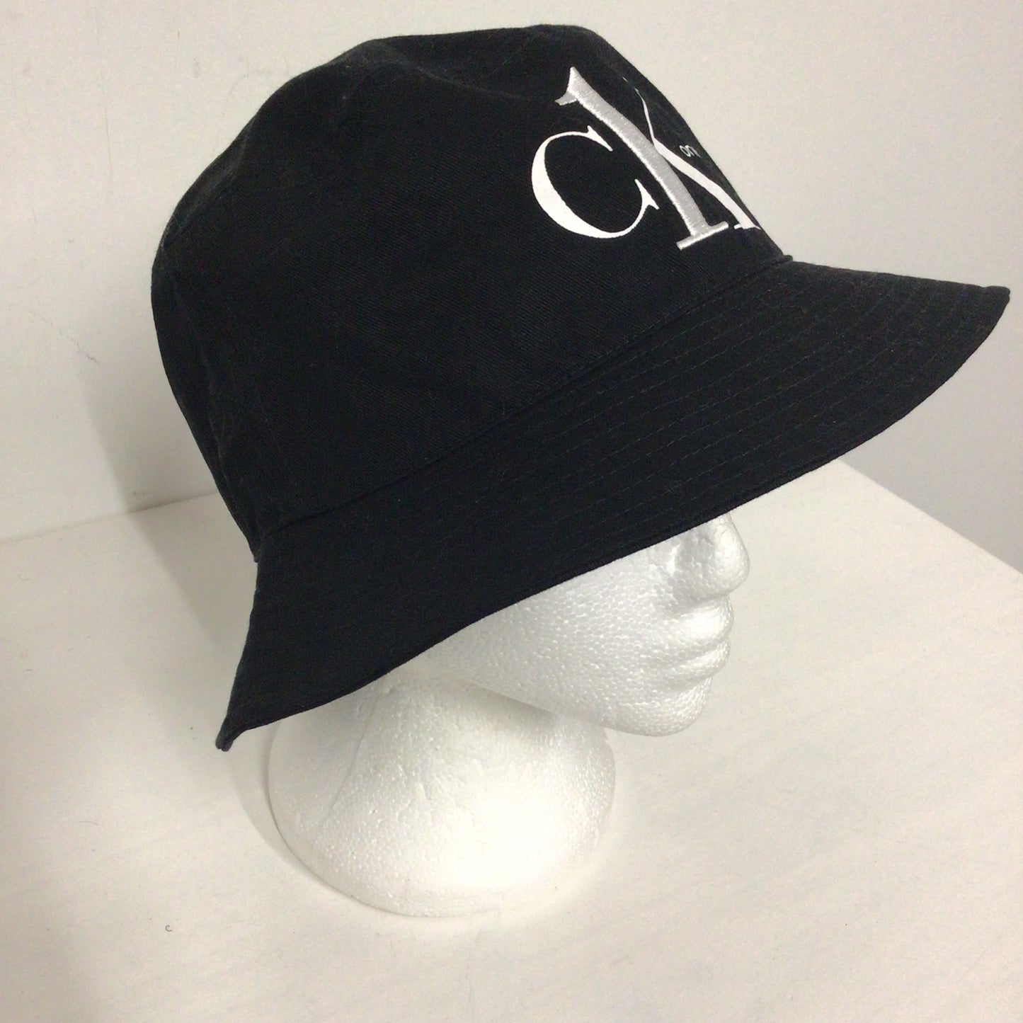 BNWT Calvin Klein Black Bucket Hat 100% Cotton One Size