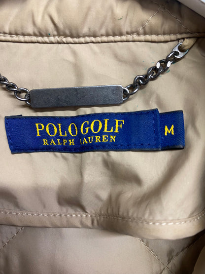 Ralph Lauren Polo Golf Quilted Beige Coat Medium