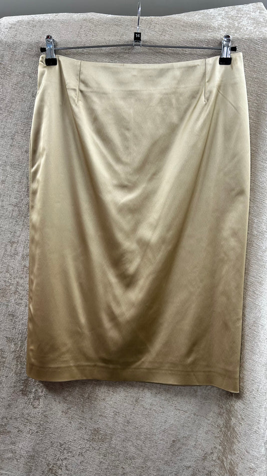 Coast Gold Pencil Skirt size 14