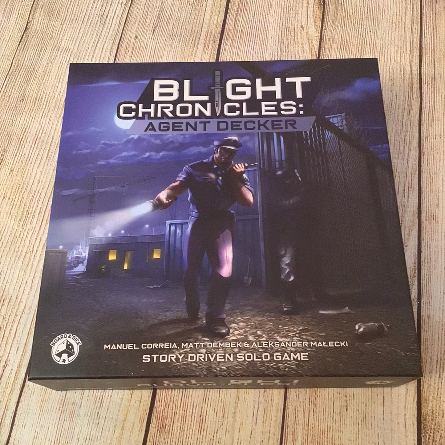 Blight Chronicles: Agent Decker, Story Driven Solo Game, 2019, 6425453001024