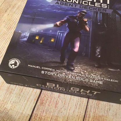 Blight Chronicles: Agent Decker, Story Driven Solo Game, 2019, 6425453001024