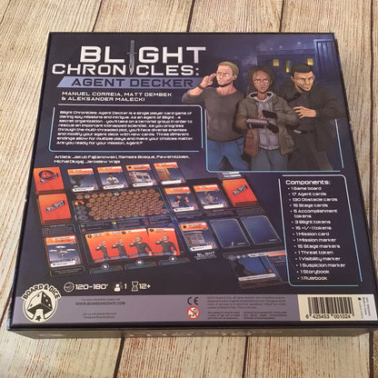 Blight Chronicles: Agent Decker, Story Driven Solo Game, 2019, 6425453001024