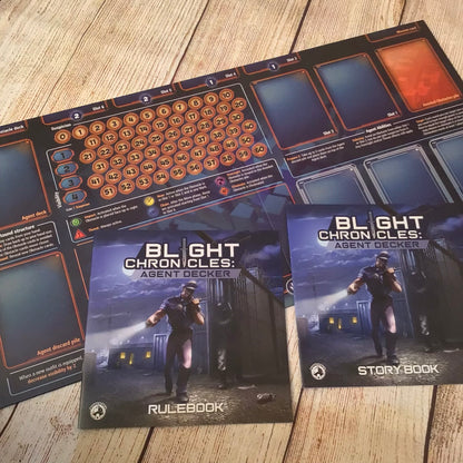 Blight Chronicles: Agent Decker, Story Driven Solo Game, 2019, 6425453001024