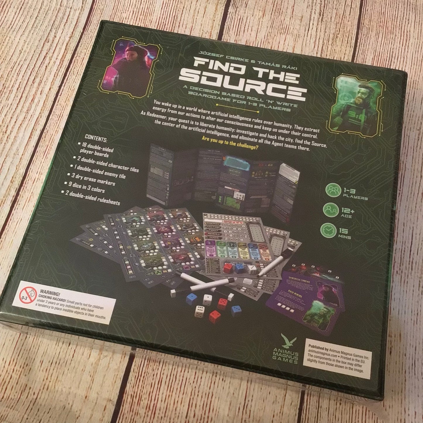 Find the Source Boardgame, Animus Magus Games (Unopened)