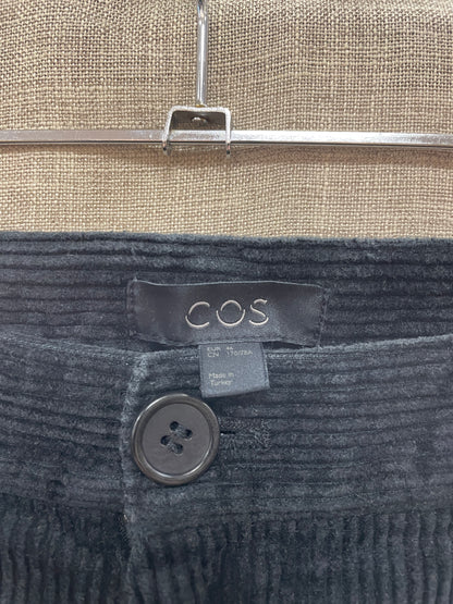 Cos Black Cord Corduroy Trousers EUR 46 UK 14
