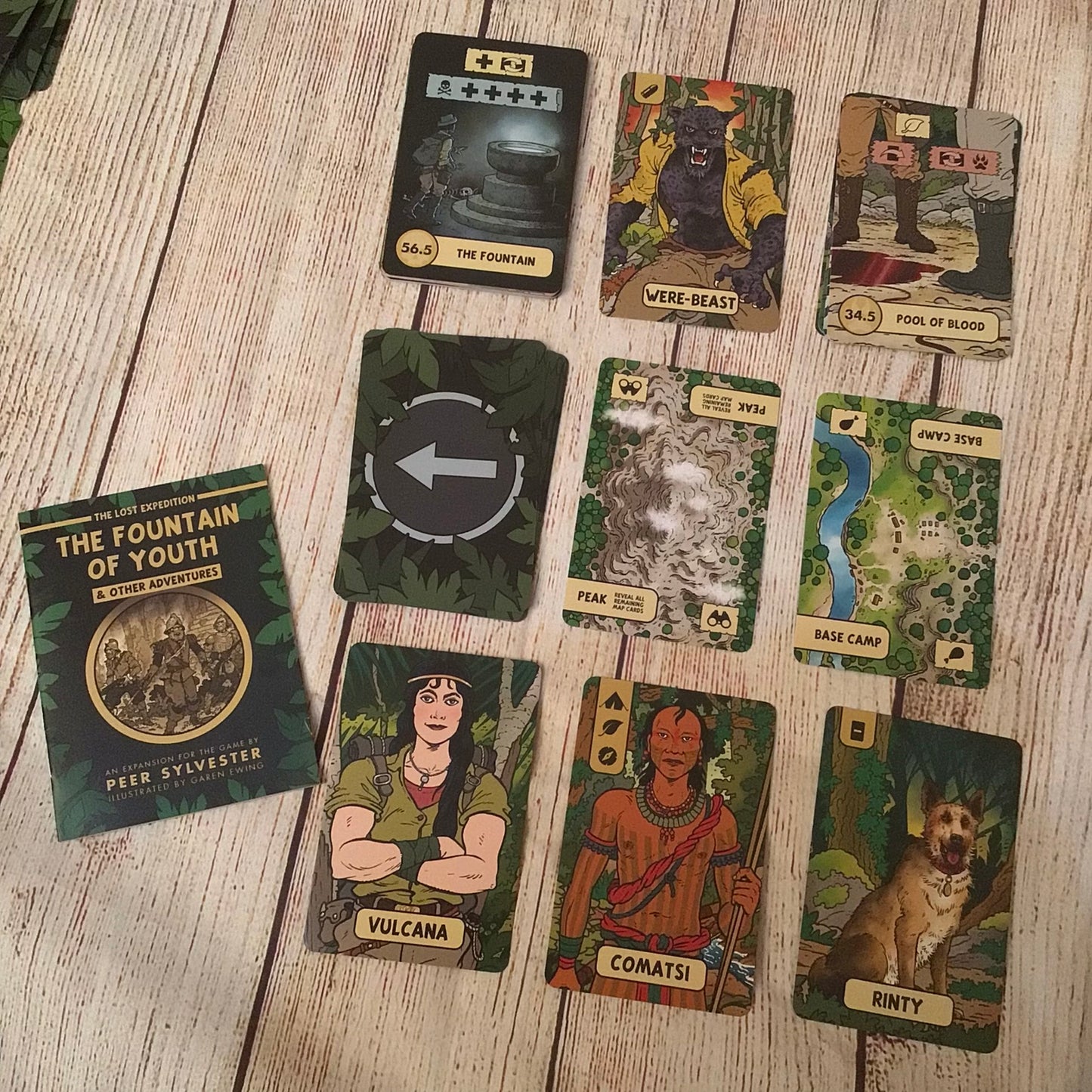 The Lost Expedition & Fountain of Youth Expansion Game, 2017, 9781472824165