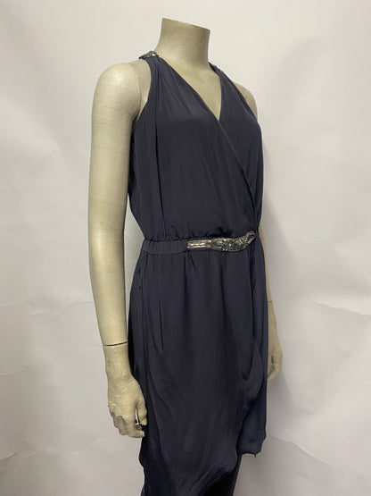 DAY Birger Et Mikkelsen Navy Silk Embellished Jumpsuit 8