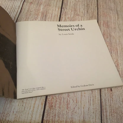 Memoirs of a Street Urchin by Louie Stride (0861970519)