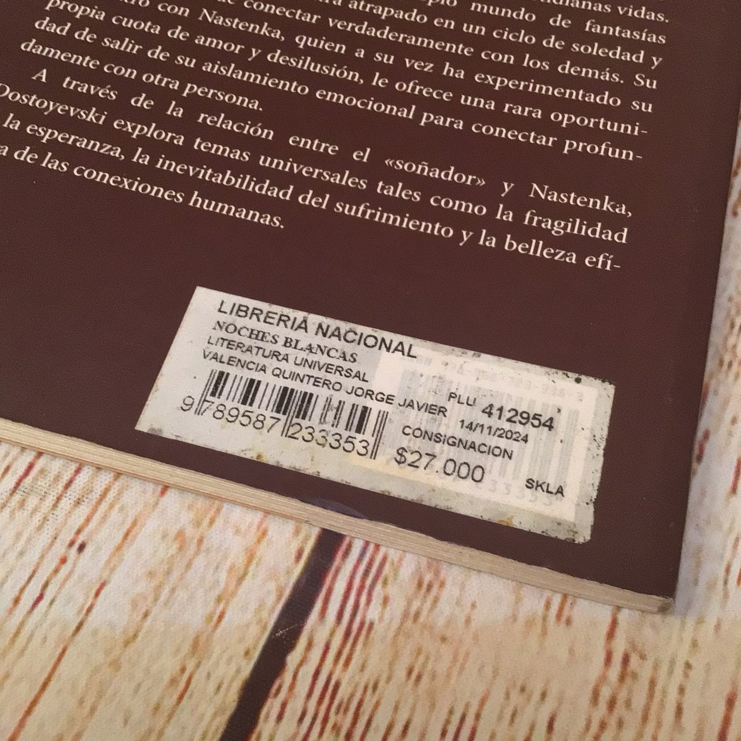 Noches Blancas by Fiódor Dostoyevski (2024)