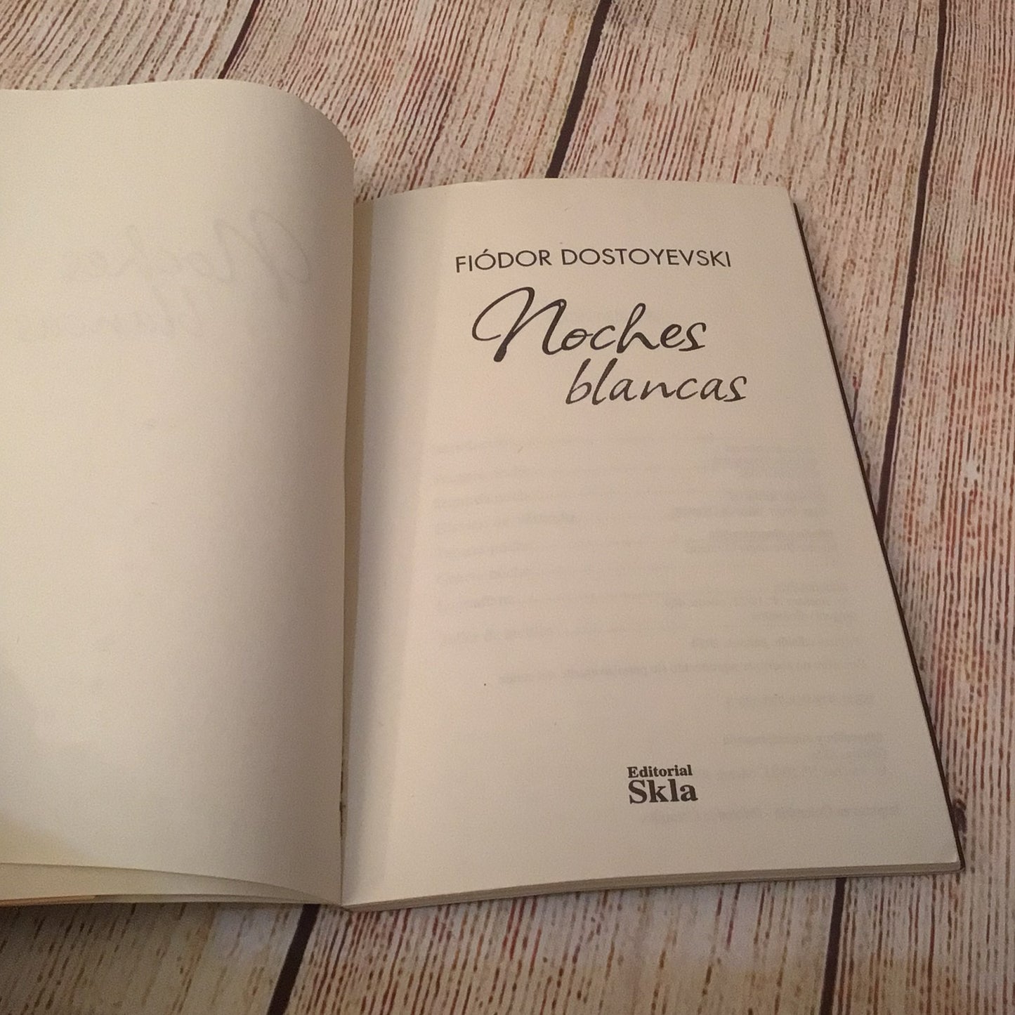 Noches Blancas by Fiódor Dostoyevski (2024)