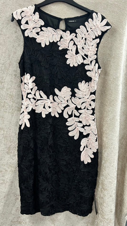 Roman Dress BNWT size 10, Black Pink