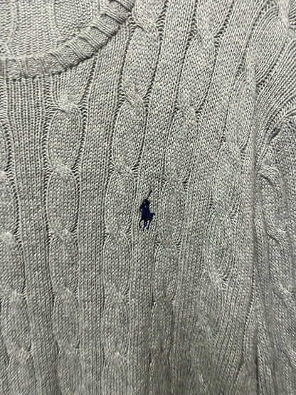 Ralph Lauren Grey Polo Sweater Large