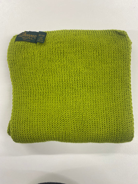 Doogan Made in Donegal Pure Wool Green Knitted Scarf