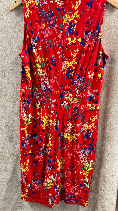Phase 8 Dress 16, Red floral