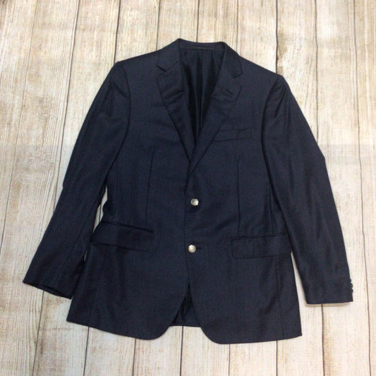 Pal Zileri Dark Blue Wool Cashmere Blazer Jacket Size 50R