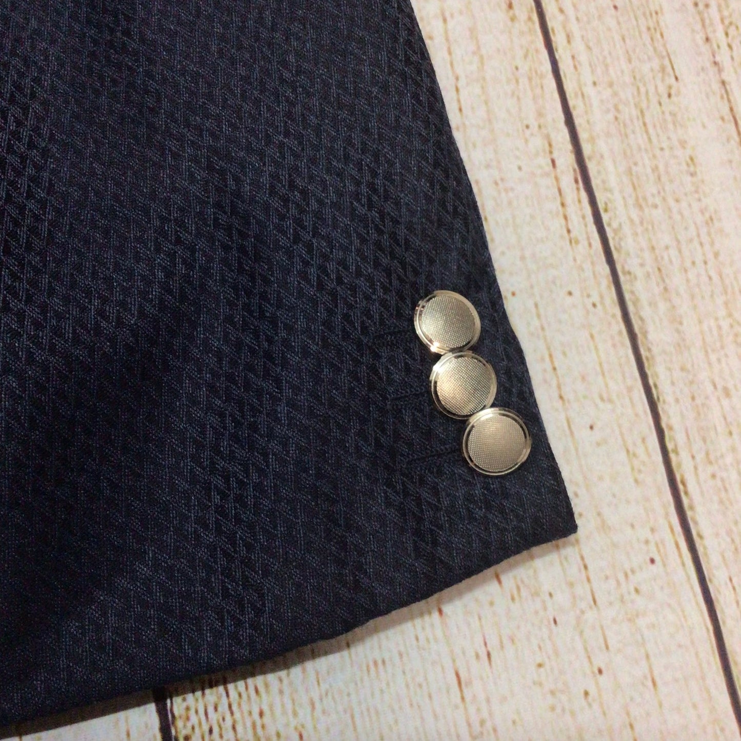 Pal Zileri Dark Blue Wool Cashmere Blazer Jacket Size 50R