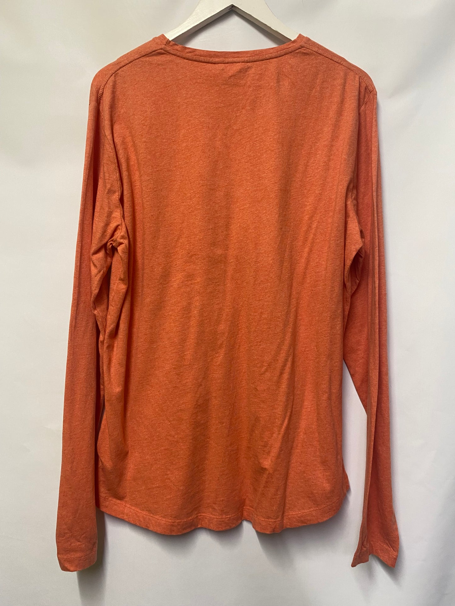 Orlebar Brown Pink Long Sleeve Cotton Top Large BNWT