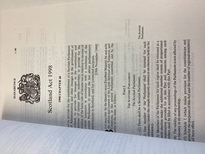 Scotland Act 1998 Chapter 46