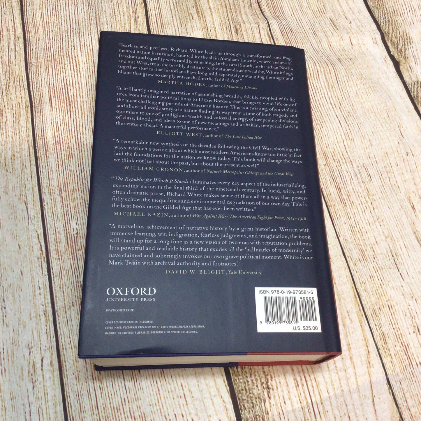 The Republic for Which It Stands: The US During Reconstruction & the Gilded Age, 1865-1896 (2017)