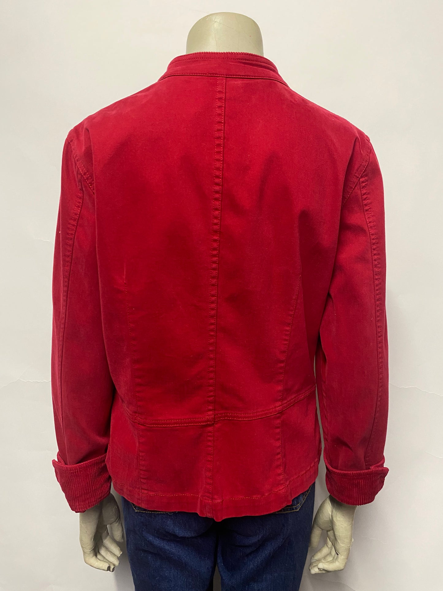 Talbots Red Cotton Jacket 12