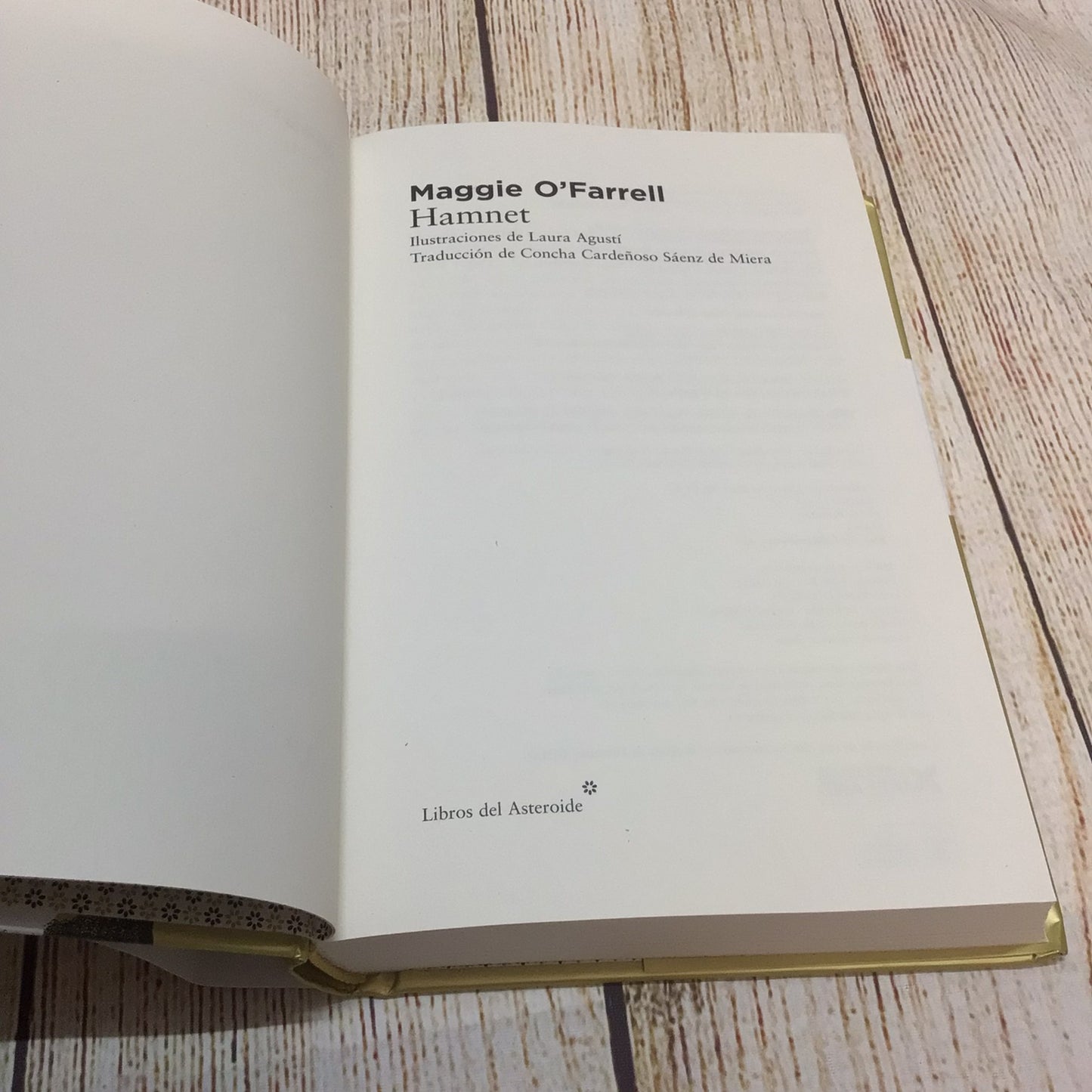 Hamnet by Maggie O'Farrell (Hardcover, 2020) [Spanish] 9788410178779