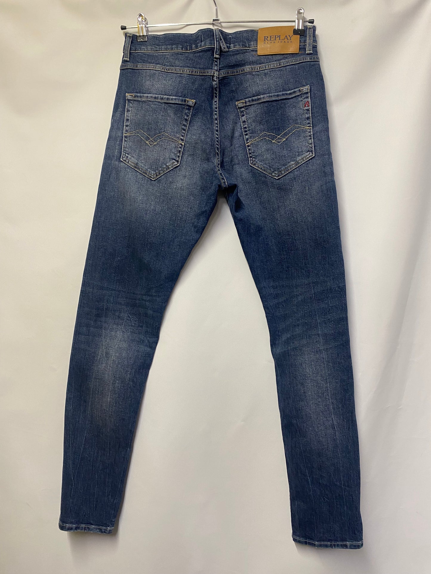 Replay Jeans Blue Stonewash Slim Fit 32