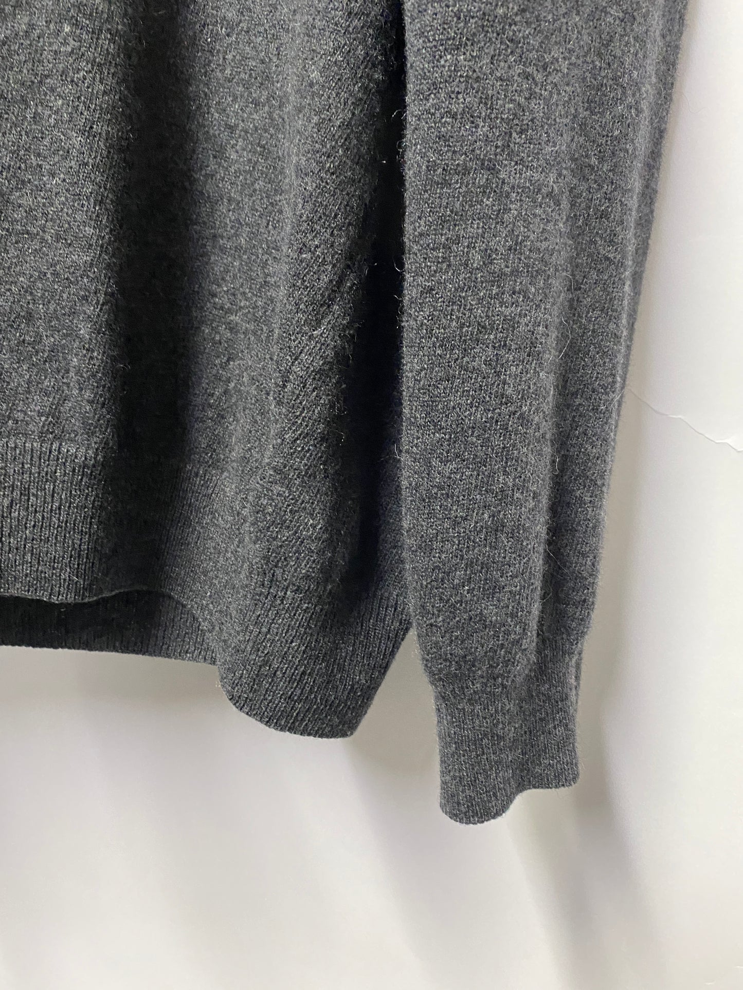 Piombo Grey Lambswool Jumper