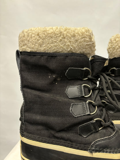 Sorel Black Waterproof Winter Duck Boots 7.5