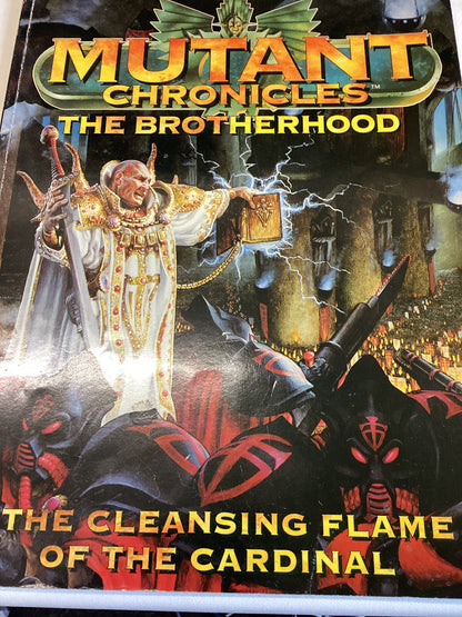 Mutant Chronicles RPG The Brotherhood The Cleansing Flame of The Cardinal