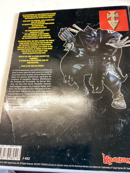 Mutant Chronicles RPG The Brotherhood The Cleansing Flame of The Cardinal