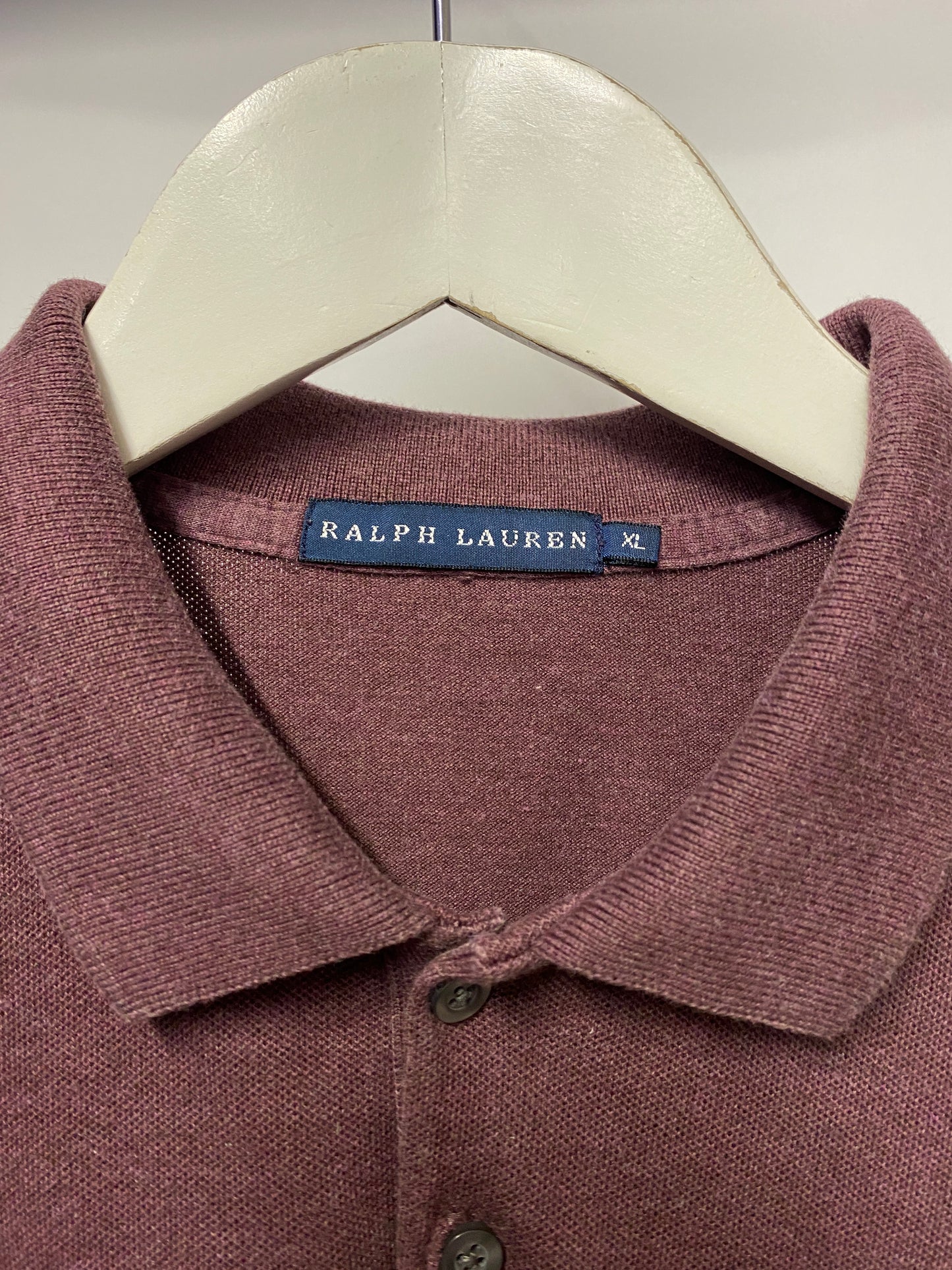 Ralph Lauren Maroon Polo Shirt XL