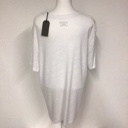 BNWT AllSaints Optic White Kurtz Short Sleeve Crew Neck T Shirt Size XL