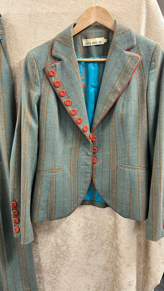 Jota Mas Ge Vintage trouser suit size euro 42 UK 14