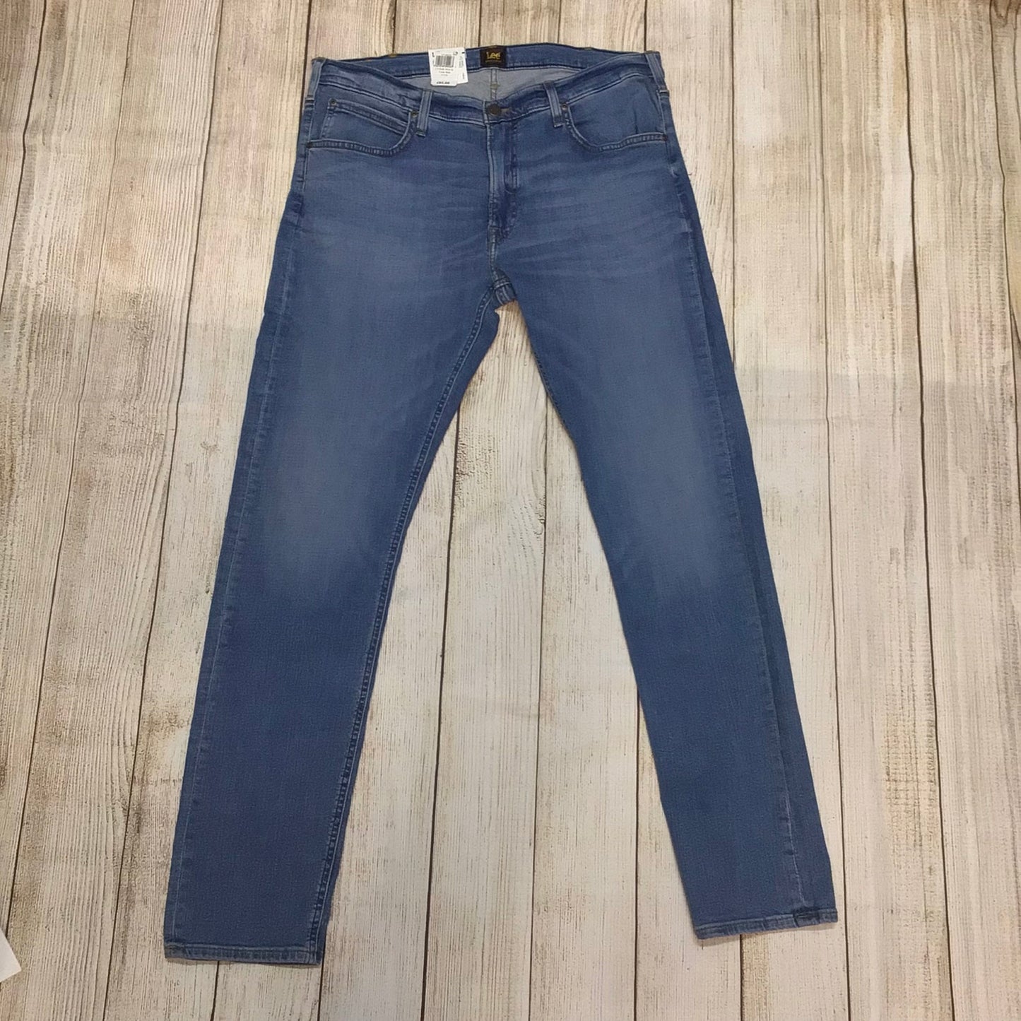 BNWT Lee Blue Luke Slim Tapered Jeans Size W36 L34