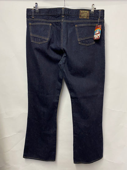 Run and Fly Indigo Denim Bootcut Flared Jeans 40R BNWT