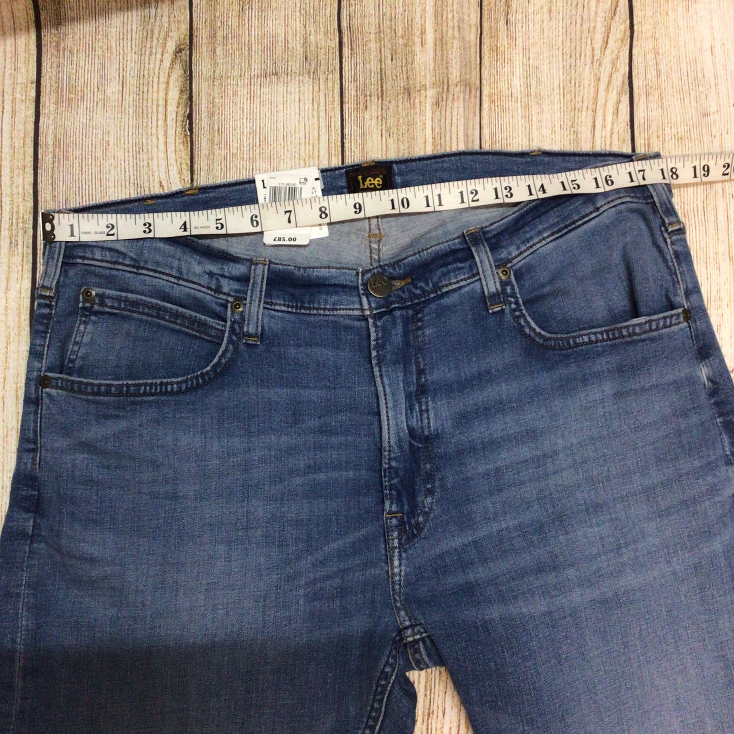 BNWT Lee Blue Luke Slim Tapered Jeans Size W36 L34